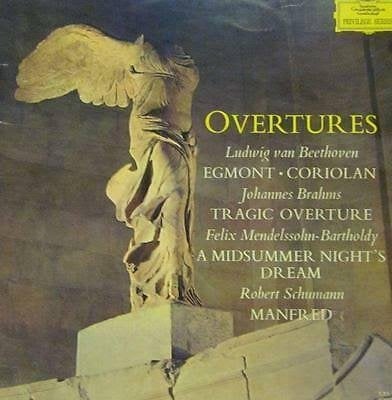 LP/ Beethoven (Vinyl LP) Overtures-, Enlèvement ou Envoi, Comme neuf, Beethoven, LP