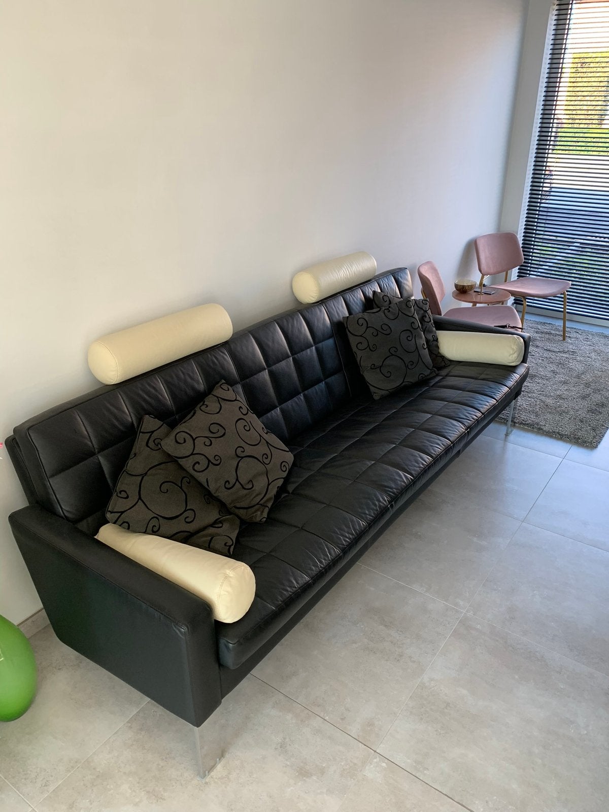 Leolux Siboga - design Hugo De Ruiter - 3,5zit - leder, Huis en Inrichting, Zetels | Complete zithoeken, Ophalen, Zo goed als nieuw