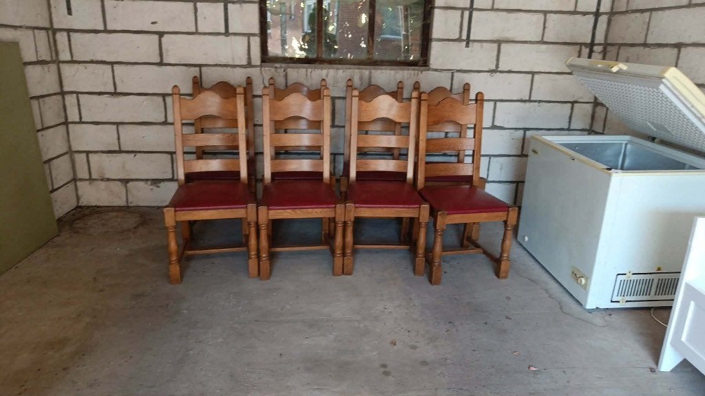 Stoelen, Ophalen, Gebruikt, Hout