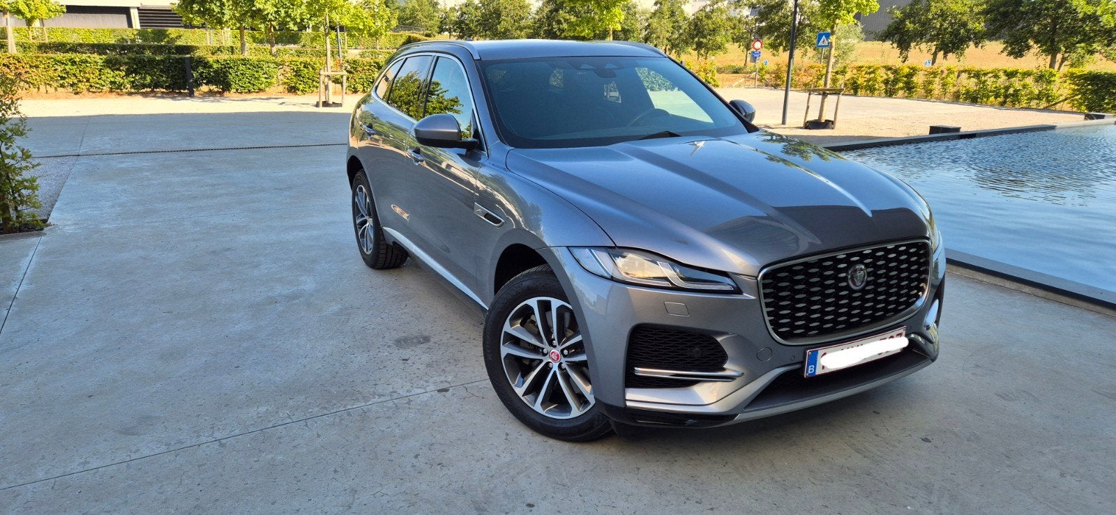 Jaguar F-pace PHEV P40Oe. S. Plug-in Hybride. 404pk., Autos, Jaguar, Cuir, Argent ou Gris, Achat, Euro 6