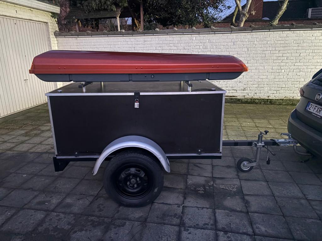 Gesloten aanhangwagen, Auto diversen, Aanhangers en Bagagewagens, Ophalen