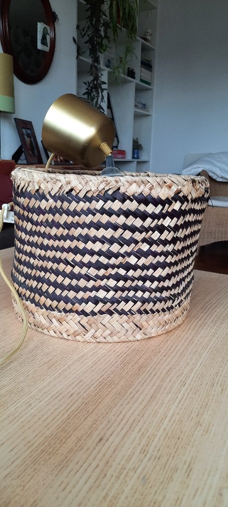 Plafonnier fibres naturelles, Enlèvement, Utilisé, Plafonnier