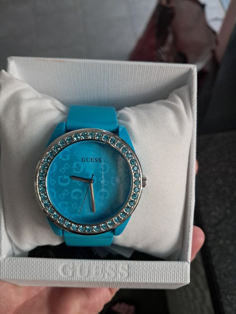 Gusse horloge, Bijoux, Sacs & Beauté, Enlèvement ou Envoi, Neuf, Montre-bracelet, Guess