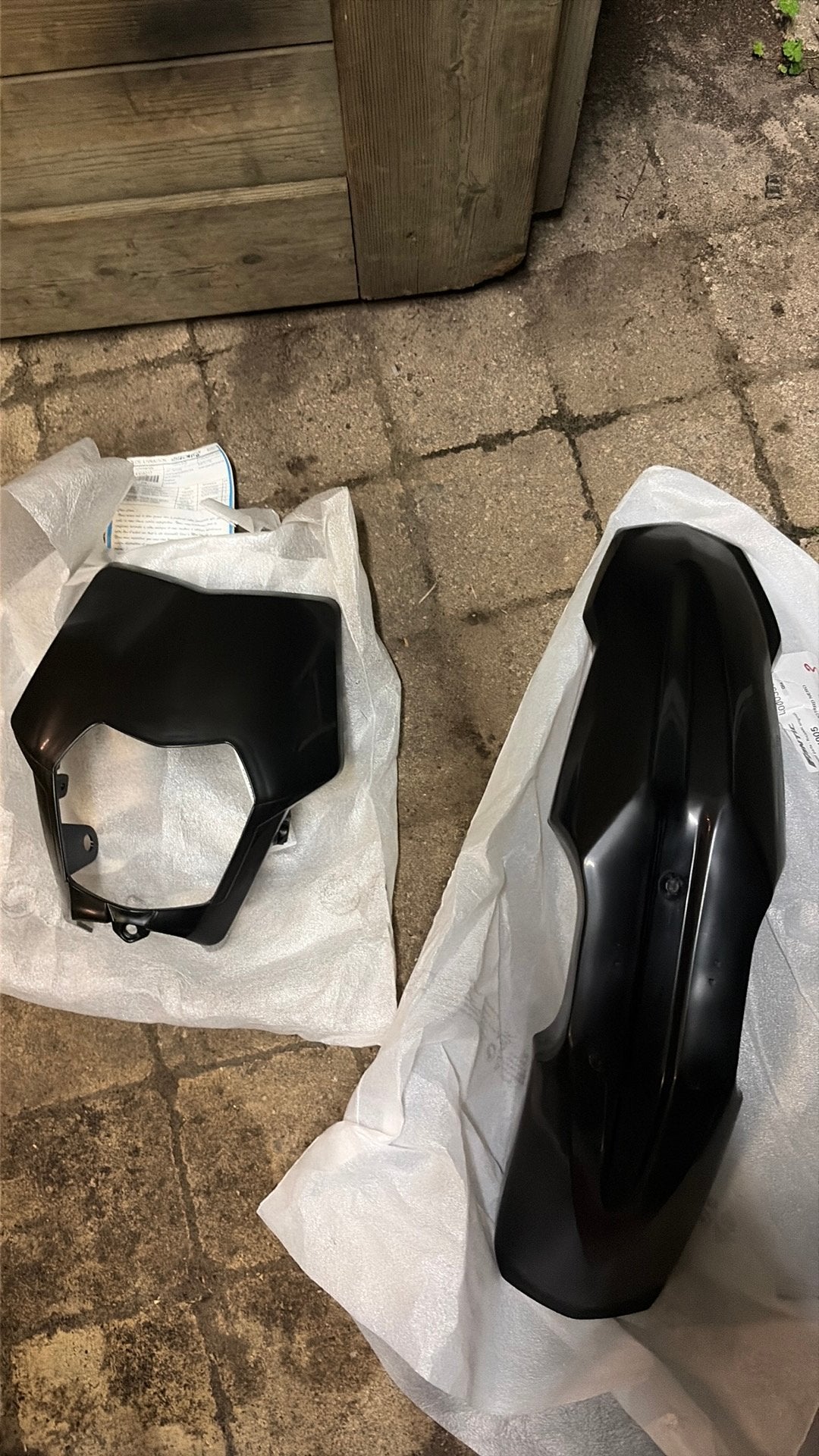 Gloednieuwe kappen fantic xm, xe 50, Enlèvement