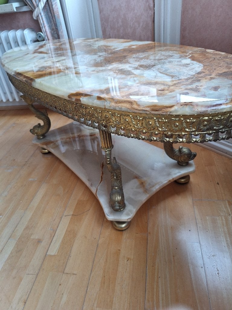 Salontafel, Huis en Inrichting, Ophalen, Ovaal