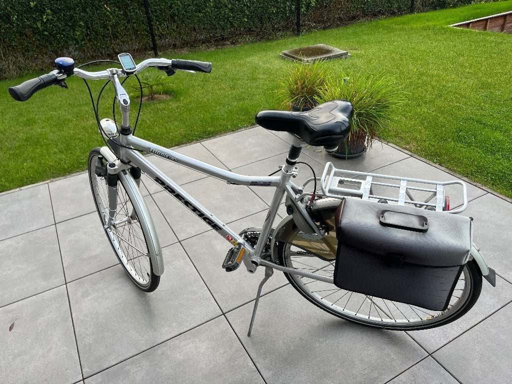 Herenfiets van het merk Prestige, Fietsen en Brommers, Gebruikt, Velgrem, Versnellingen, Ophalen