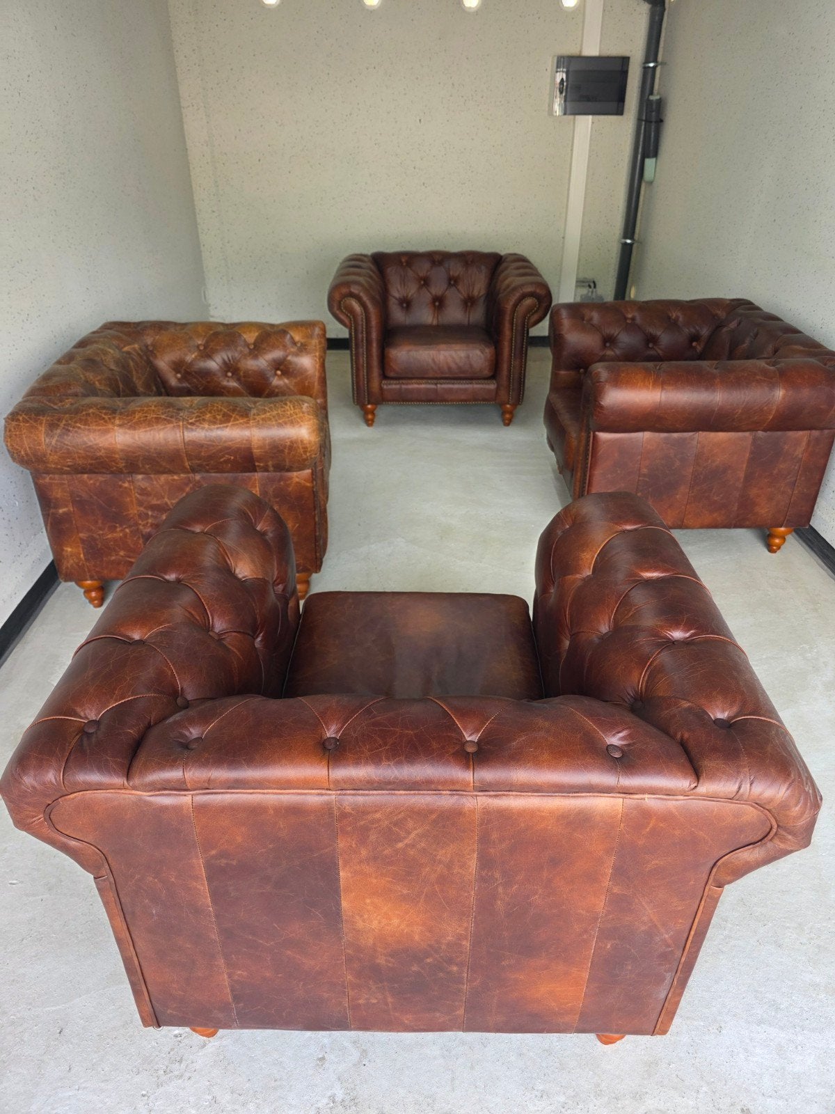 Chesterfield 1 zit, Huis en Inrichting, Ophalen