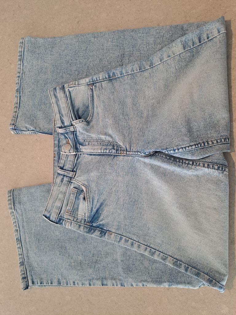 Jeans wide leg, Kinderen en Baby's, Kinderkleding | Maat 140, Meisje, H&M, Zo goed als nieuw, Ophalen