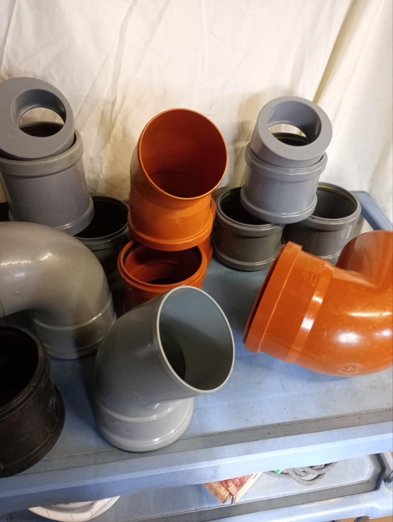 PVC 125 mm, Doe-het-zelf en Bouw, Ophalen of Verzenden, PVC