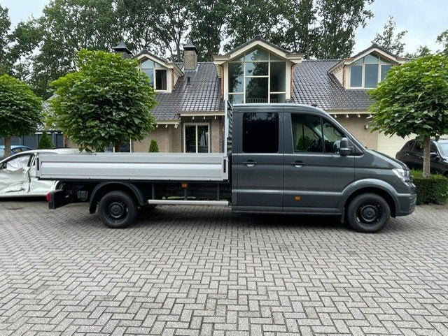 Volkswagen Crafter 35 2.0 TDI DC OPEN LAADBAK PRITSCHE DOKA, Cuir, Argent ou Gris, Achat, Capteur de stationnement