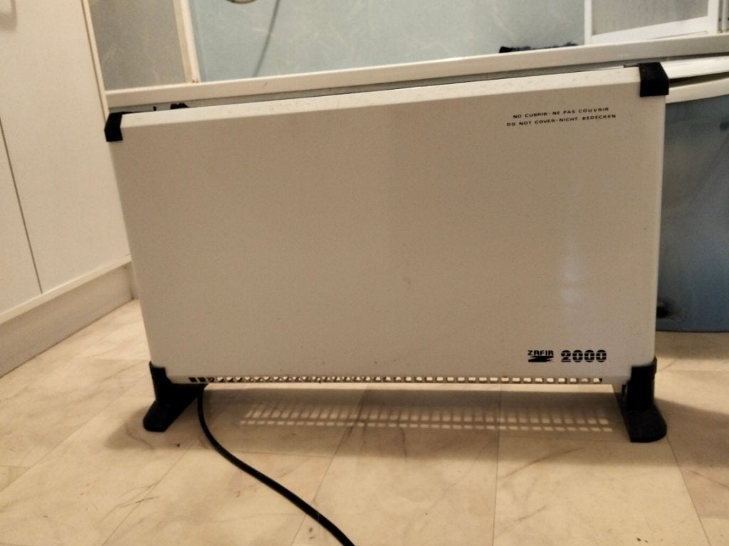 elektrische verwarming, Enlèvement, Utilisé, 800 watts ou plus, Poêle