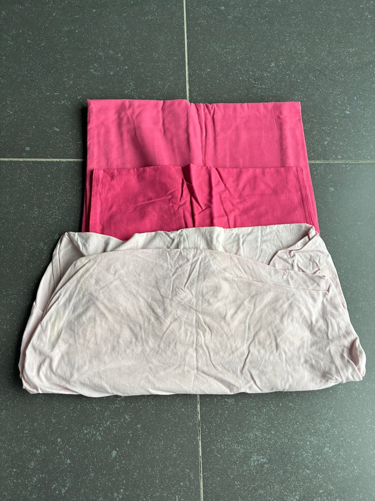 Set Lakens babybedje, Lot de plusieurs pièces, Rose, Housse de couette, Enlèvement