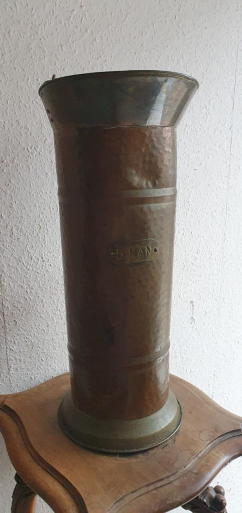 Ancien seau ou kan, Antiquités & Art, Enlèvement, Cuivre
