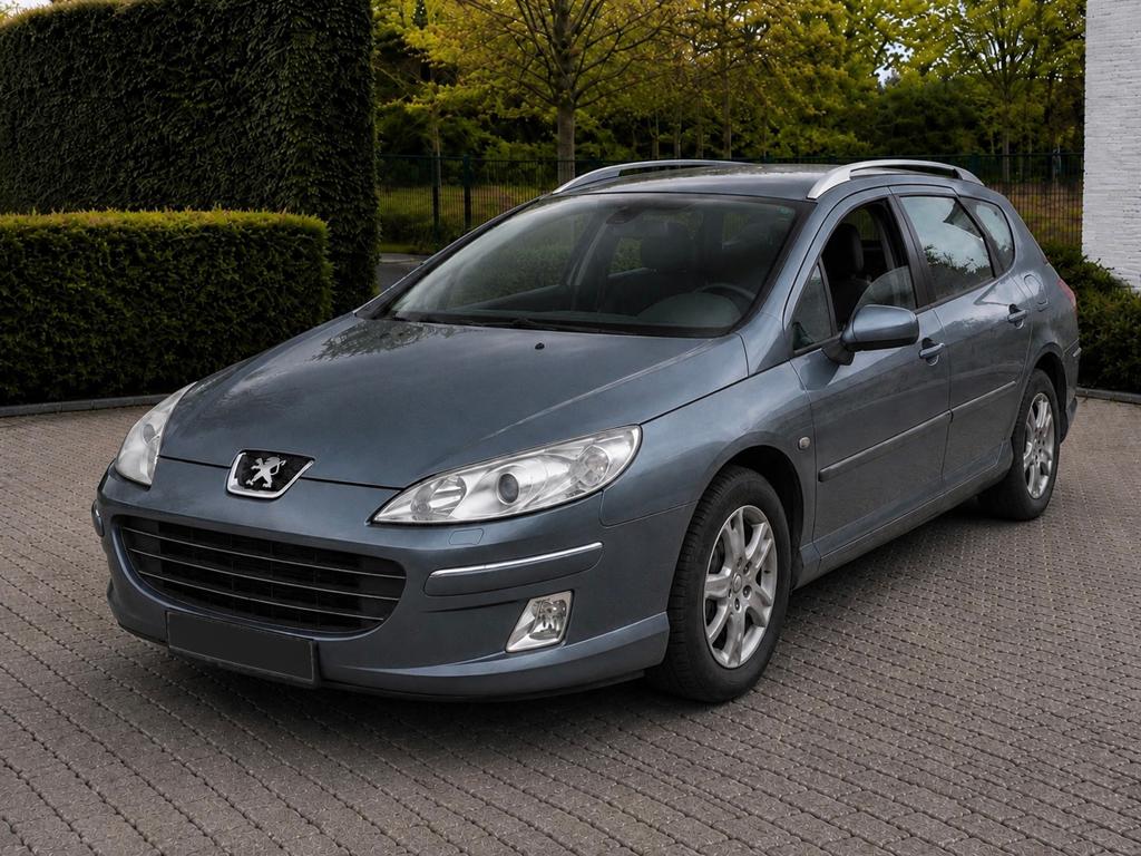 Peugeot 407 sw automatique, Auto's, Peugeot, Particulier, ABS, Benzine, Break, 5 deurs, Automaat, Blauw, Zwart, Leder, Ophalen