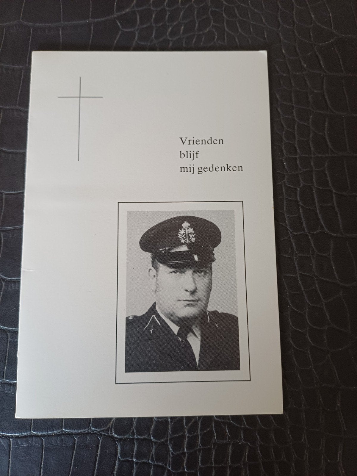 Politie, Verzamelen, Bidprentjes en Rouwkaarten, Ophalen of Verzenden