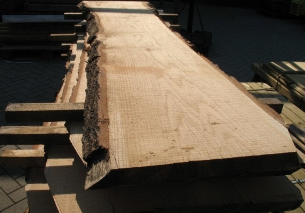Eiken tafel | Tafelblad | Boomstamblad voor € 295.00 /stuk !, Huis en Inrichting, Ophalen, Eikenhout, 50 tot 100 cm, Nieuw