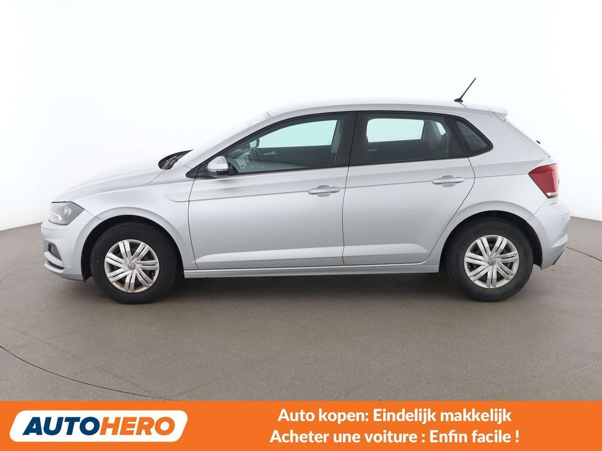 Volkswagen Polo 1.0 Edition (bj 2018), Auto's, Voorwielaandrijving, Stof, Zwart, 110 g/km