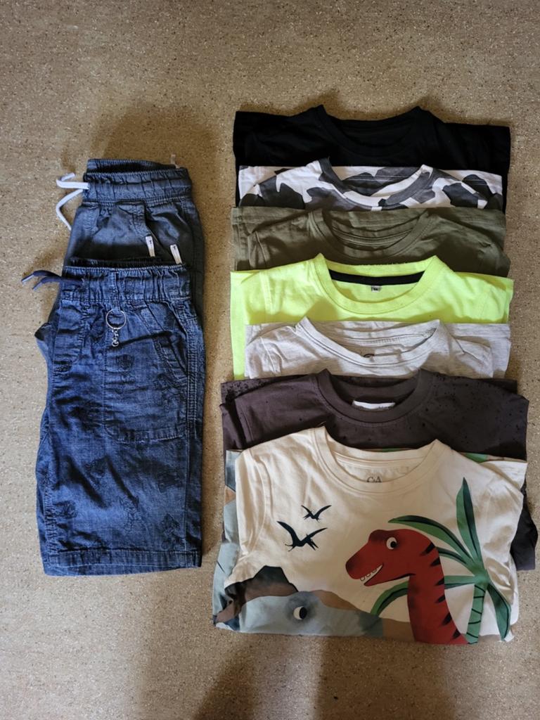 Lot de vêtements, Enlèvement