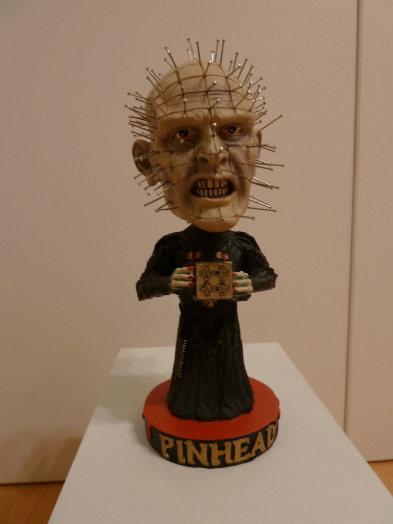 Headknockers Pinhead, Verzamelen, Film en Tv, Ophalen of Verzenden, Zo goed als nieuw, Film, Beeldje, Replica of Model