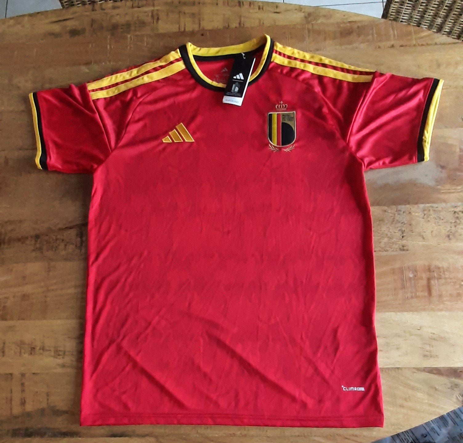 maillot foot équipe nationale Belgique, Taille XL, Enlèvement ou Envoi, Maillot