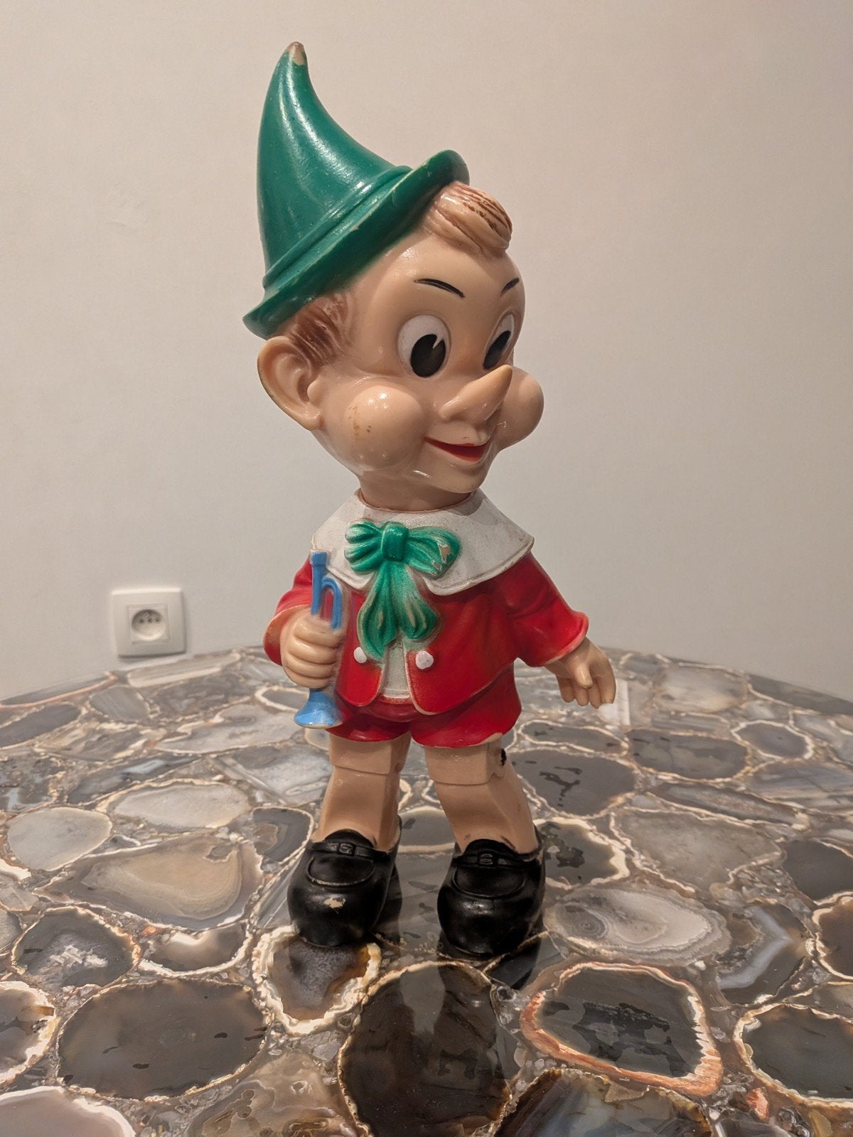 Vintage Disney Made in Italy Elephant Pouët Pinocchio-speelg, Verzamelen, Ophalen of Verzenden