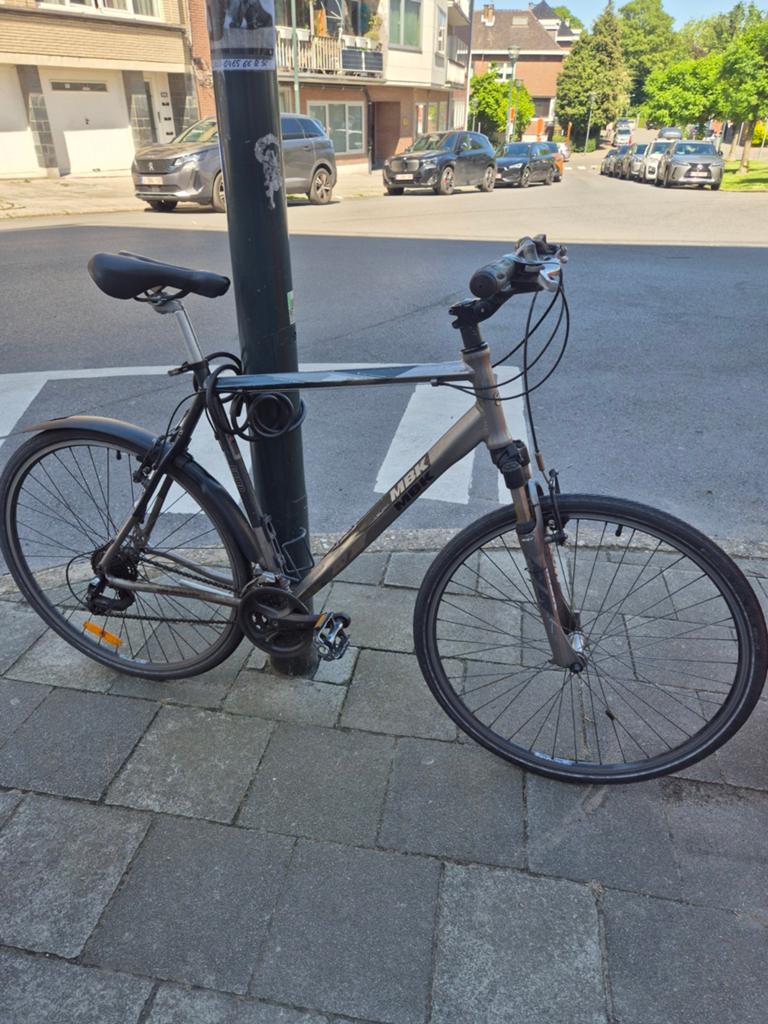 Vélo homme MBK, Enlèvement