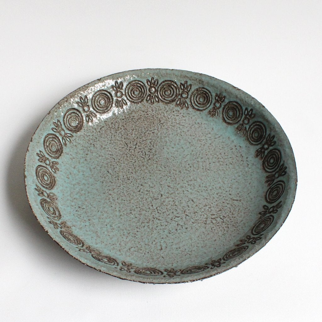 Grote decoratieve keramische schaal - Dour - MHB, Ophalen of Verzenden
