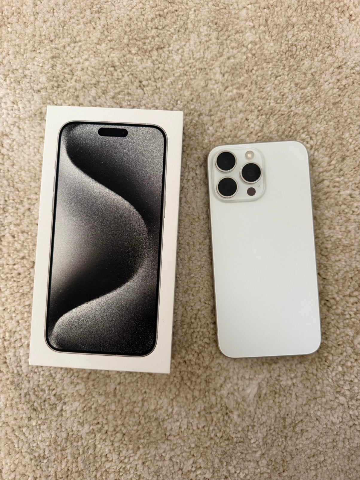 Iphone 15 pro max, Telecommunicatie, IPhone 15 Pro Max, Ophalen of Verzenden, Met simlock, 85 %