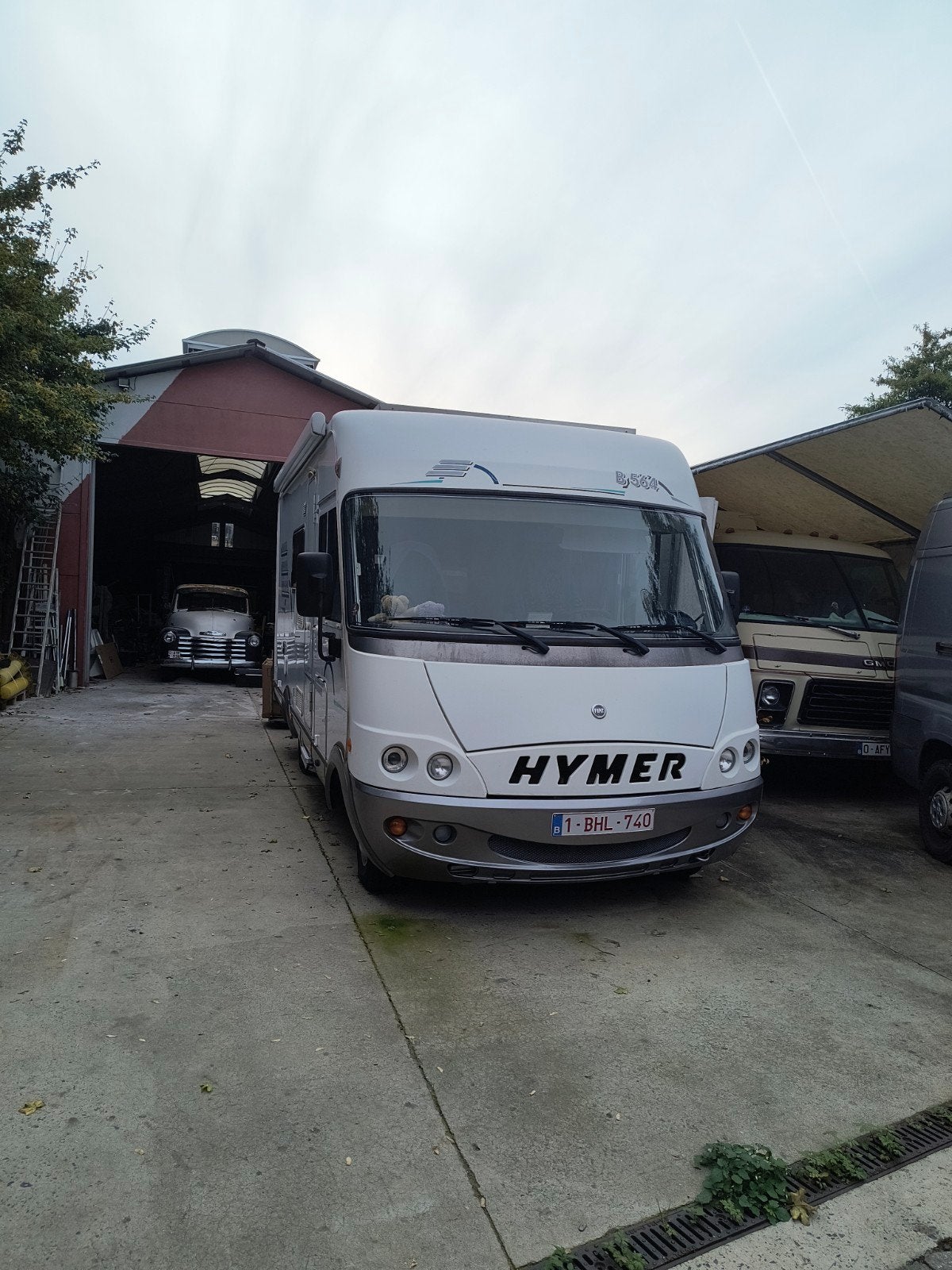 Hymer B564, Caravans en Kamperen, Integraal, 7 tot 12 maanden geleden, Bedrijf, Hymer