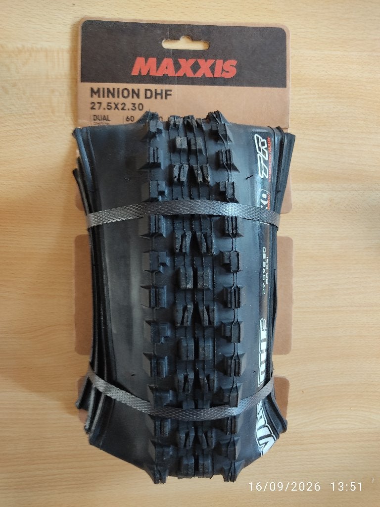 Pneu Maxxis Minion DHF - Dual | EXO TR - 27.5x2.30", Vélos & Vélomoteurs, Enlèvement, Neuf
