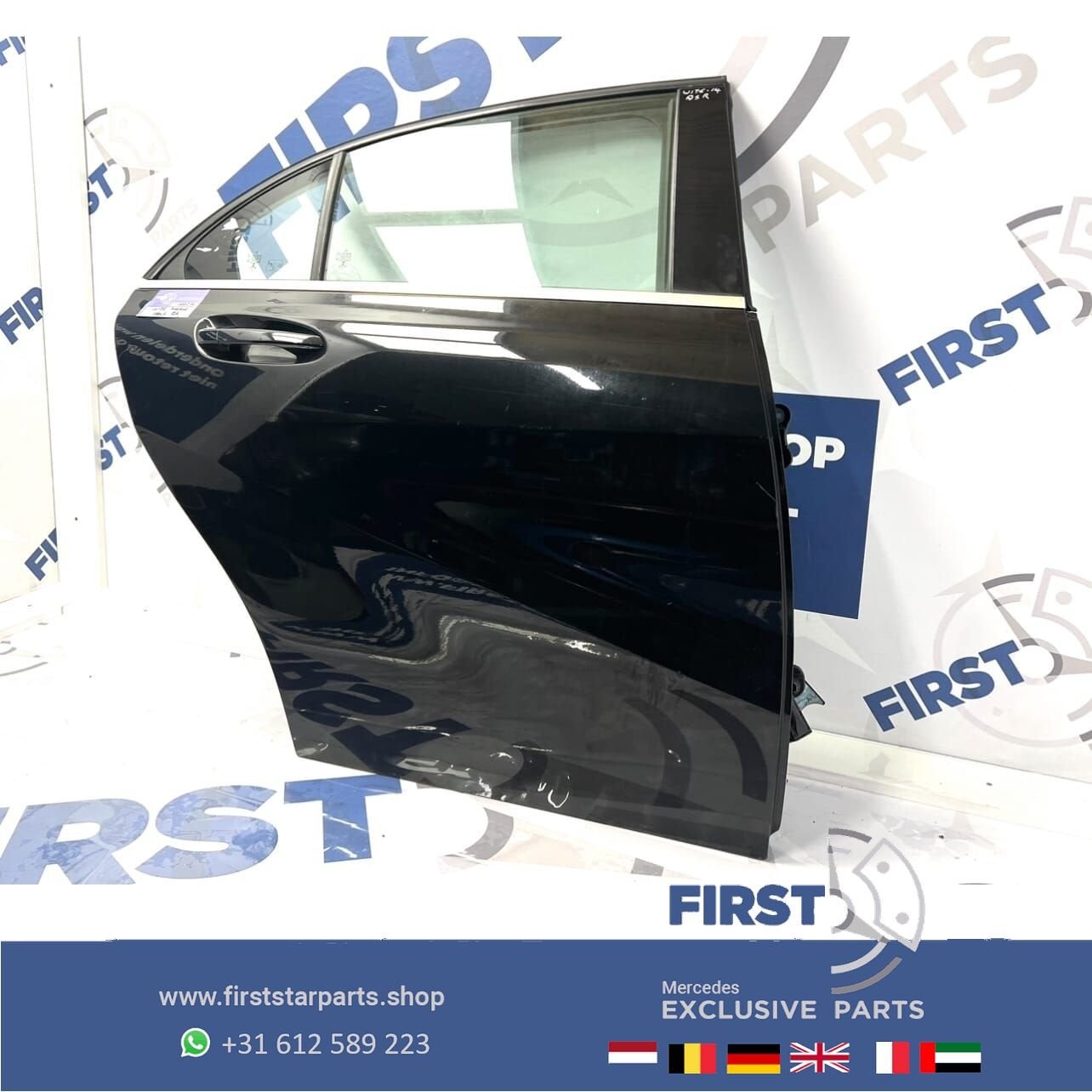 W176 PORTIER RECHTS ACHTER A Klasse 2013-2018 DEUR COMPLEET, Auto-onderdelen, Gebruikt, -, Deur, Achter
