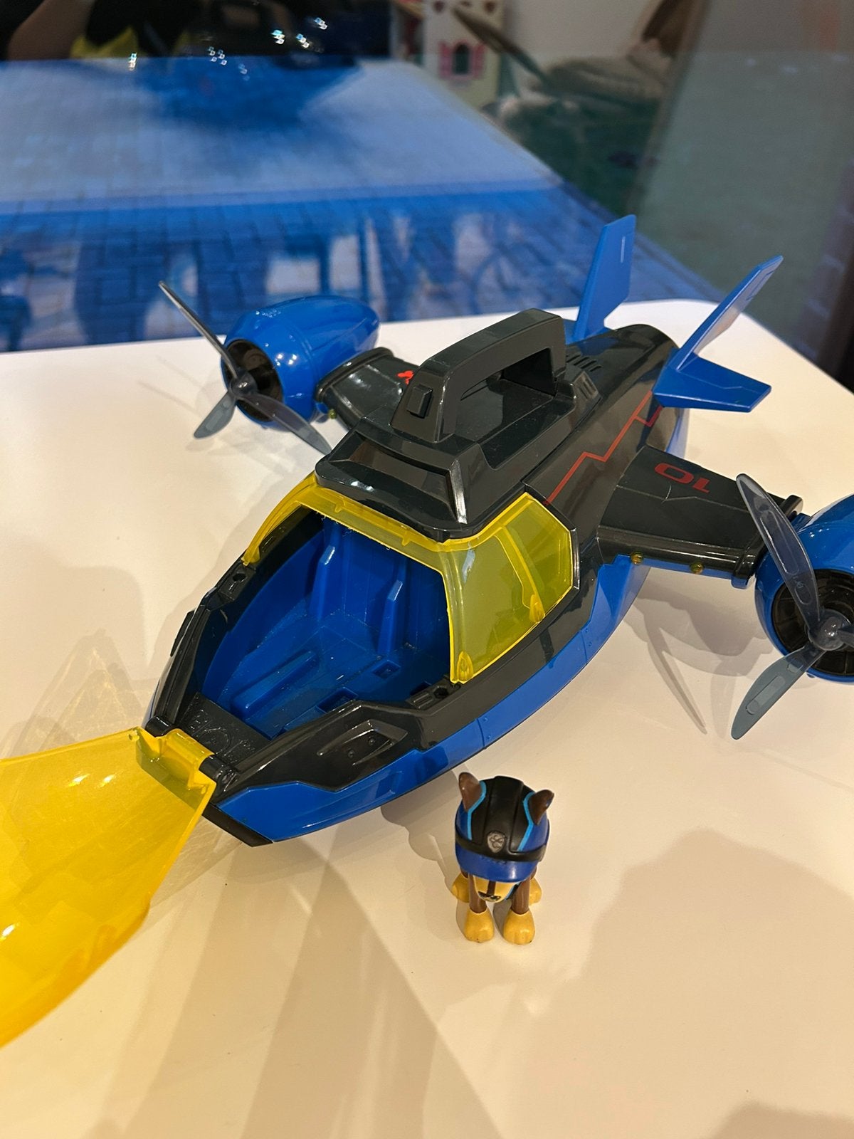 Paw patrol vliegtuig Chase, Ophalen of Verzenden, Zo goed als nieuw