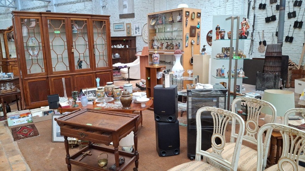 UITVERKOOP Antiek-brocante-werkmateriaal-boeken-vinylplaten, Ophalen