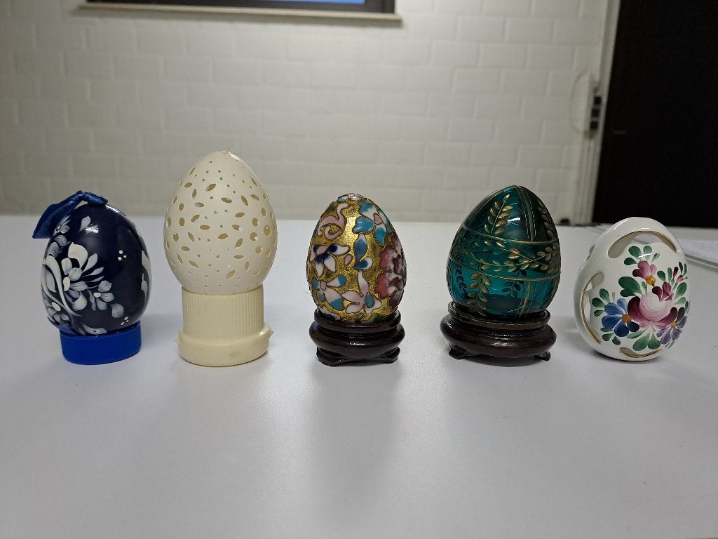 Verzameling eitjes, Ophalen