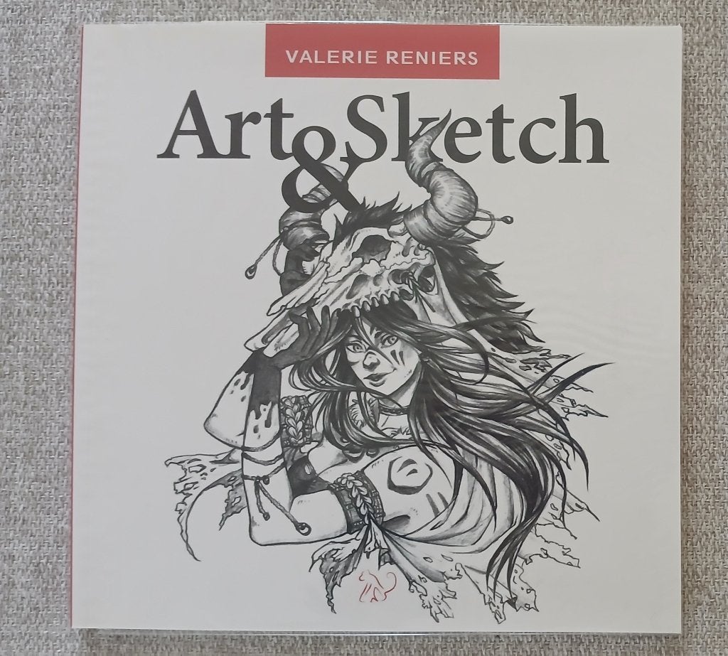 BD Art & sketch Valérie Reniers dédicace EO Neuf, Eén stripboek, Ophalen of Verzenden, Nieuw