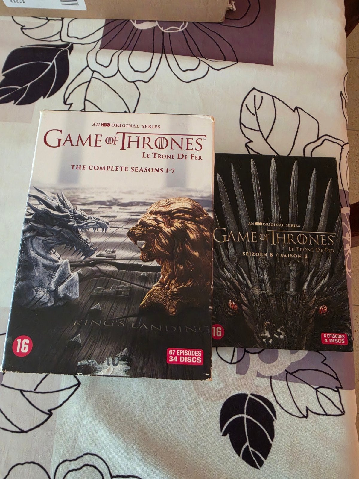 Game of thrones box seizoen 1 tot 7 en 8 apart, Cd's en Dvd's, Ophalen of Verzenden, Seizoen 1