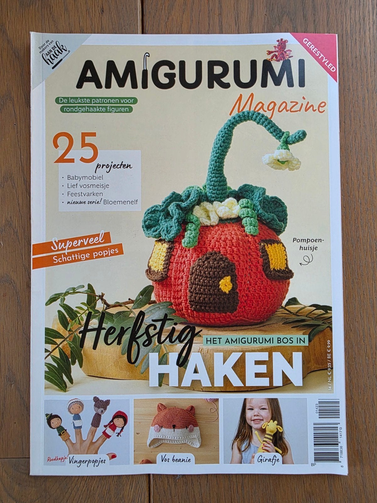 Amigurumi magazine Herfstig haken NIEUW, Hobby en Vrije tijd, Ophalen of Verzenden, Nieuw, Haken, Patroon of Boek