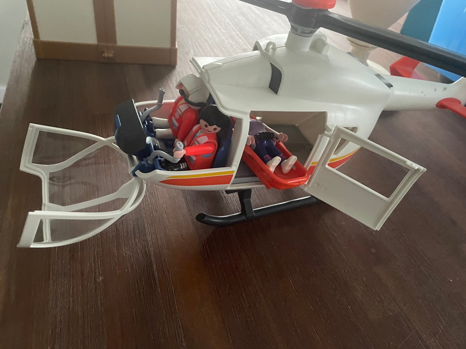 Playmobile Rescue Helikopter, Enlèvement, Comme neuf, Hélicoptère