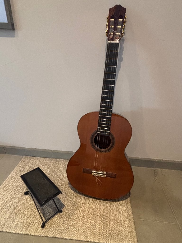 Cuenca Mod. 40-R klassieke gitaar + voetsteun + zak, Musique & Instruments, Enlèvement ou Envoi, Utilisé, Guitare classique ou espagnole