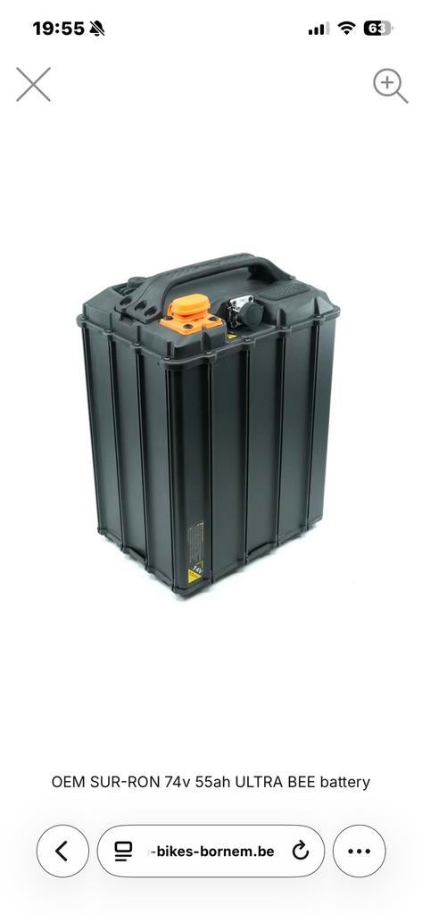 GEZOCHT surron ultra bee batrij, Ophalen