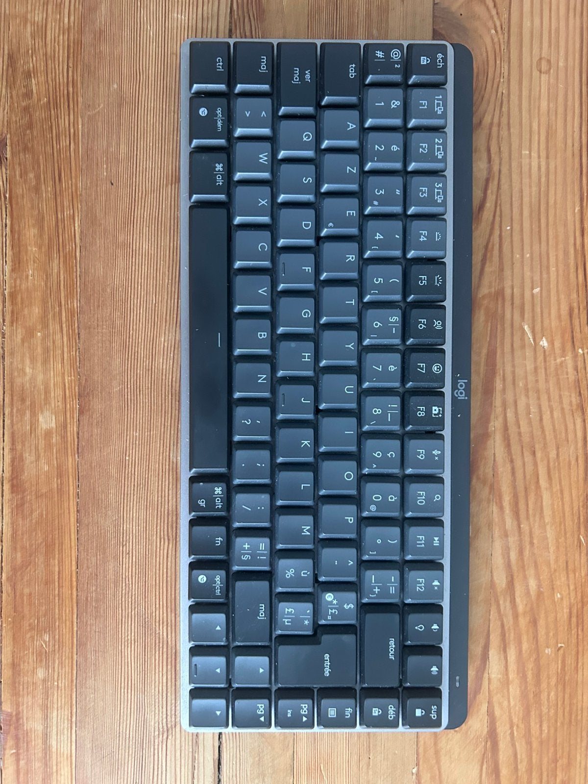 Logitech mx keys mechanical mini, Computers en Software, Ophalen of Verzenden, Azerty, Zo goed als nieuw