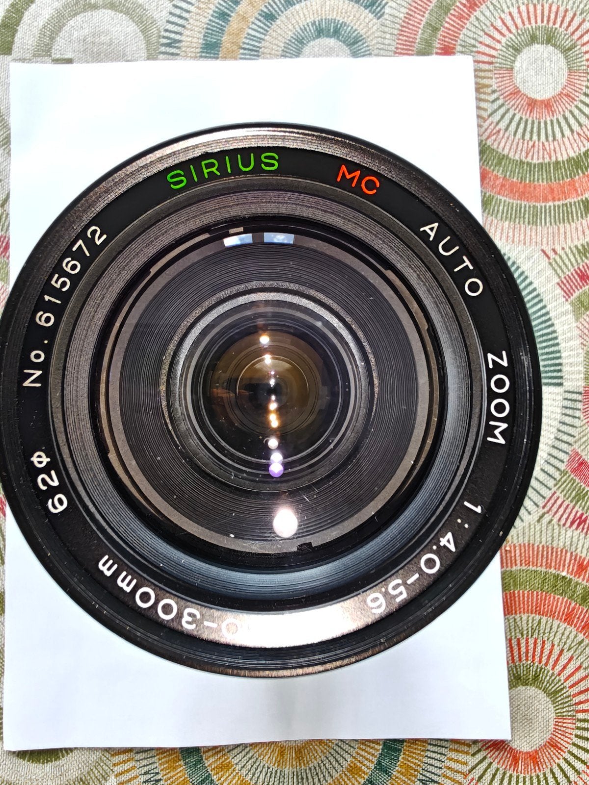 zoom Sirius 60-300, TV, Hi-fi & Vidéo, Photo | Lentilles & Objectifs, Enlèvement, Zoom