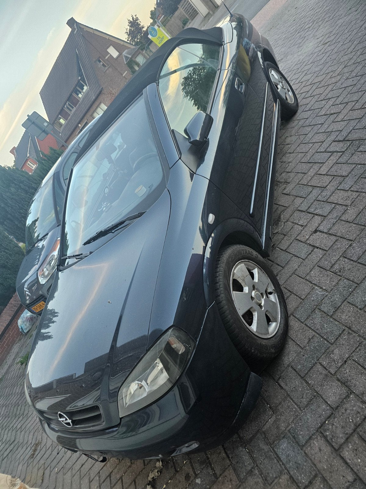 opel astra g cabrio 1.6 voor onderdelen te koop, Auto's, Cabriolet, Handgeschakeld, Particulier, Euro 4