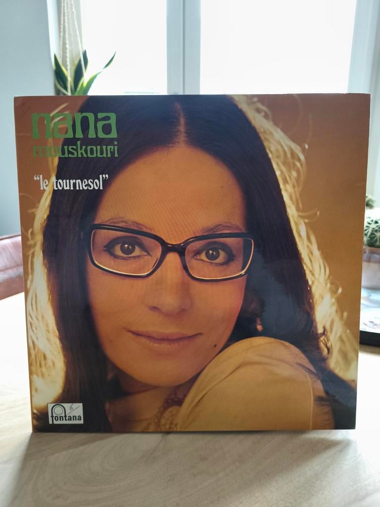 Nana mouskouri "le tournesol" - Fontana - Stéréo: 6399 003, Ophalen, Gebruikt