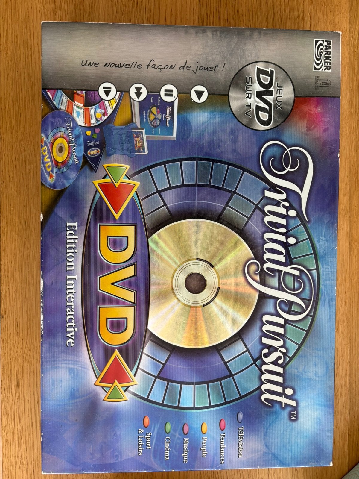 Trivial Pursuit version DVD, Trois ou quatre joueurs, Enlèvement, Utilisé