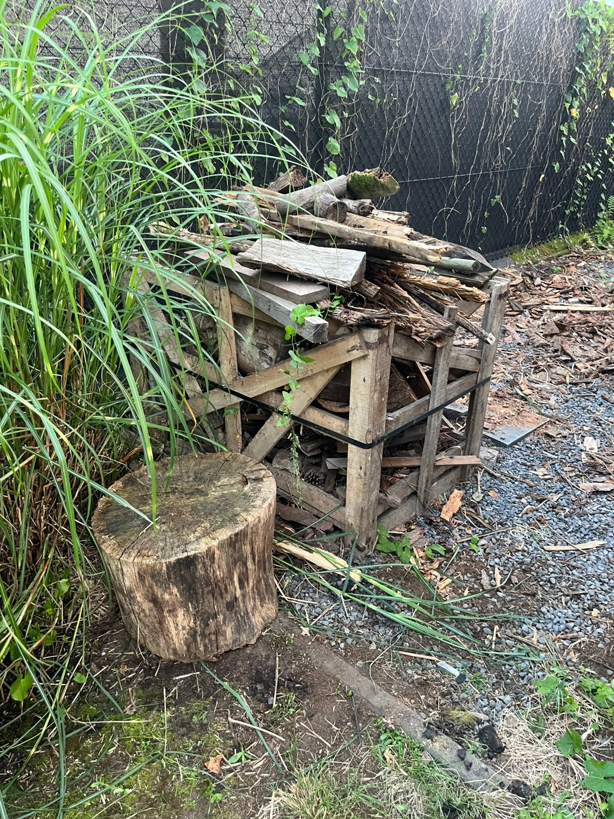 GRATIS Hout, Tuin en Terras, Brandhout, Ophalen