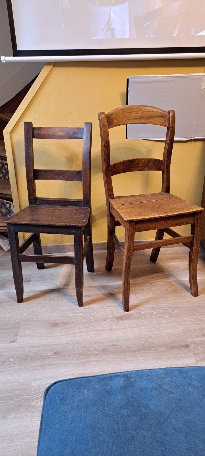 2 chaises de caractère, Antiquités & Art, Enlèvement