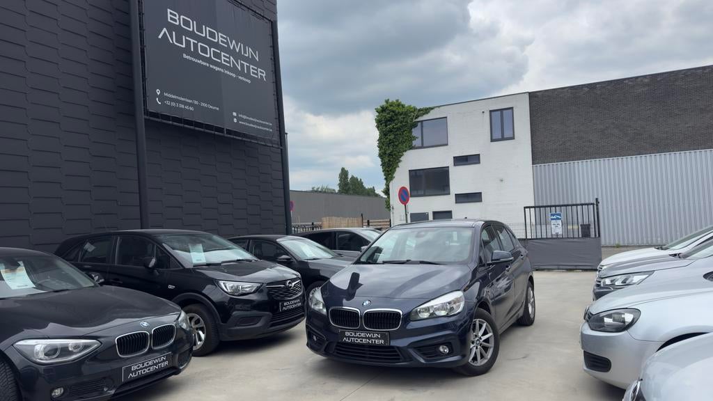 Bmw 218i Active Tourer 1.6Benzine Topstaat Garantie163.xxxkm, Auto's, BMW, Stof, USB, Blauw, 2 Reeks Active Tourer