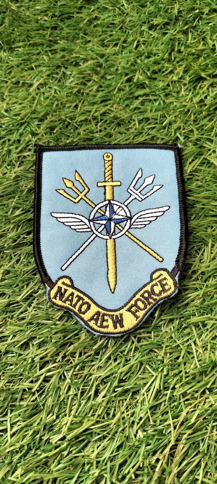 Patch NATO awacs, Collections, Aviation, Enlèvement ou Envoi