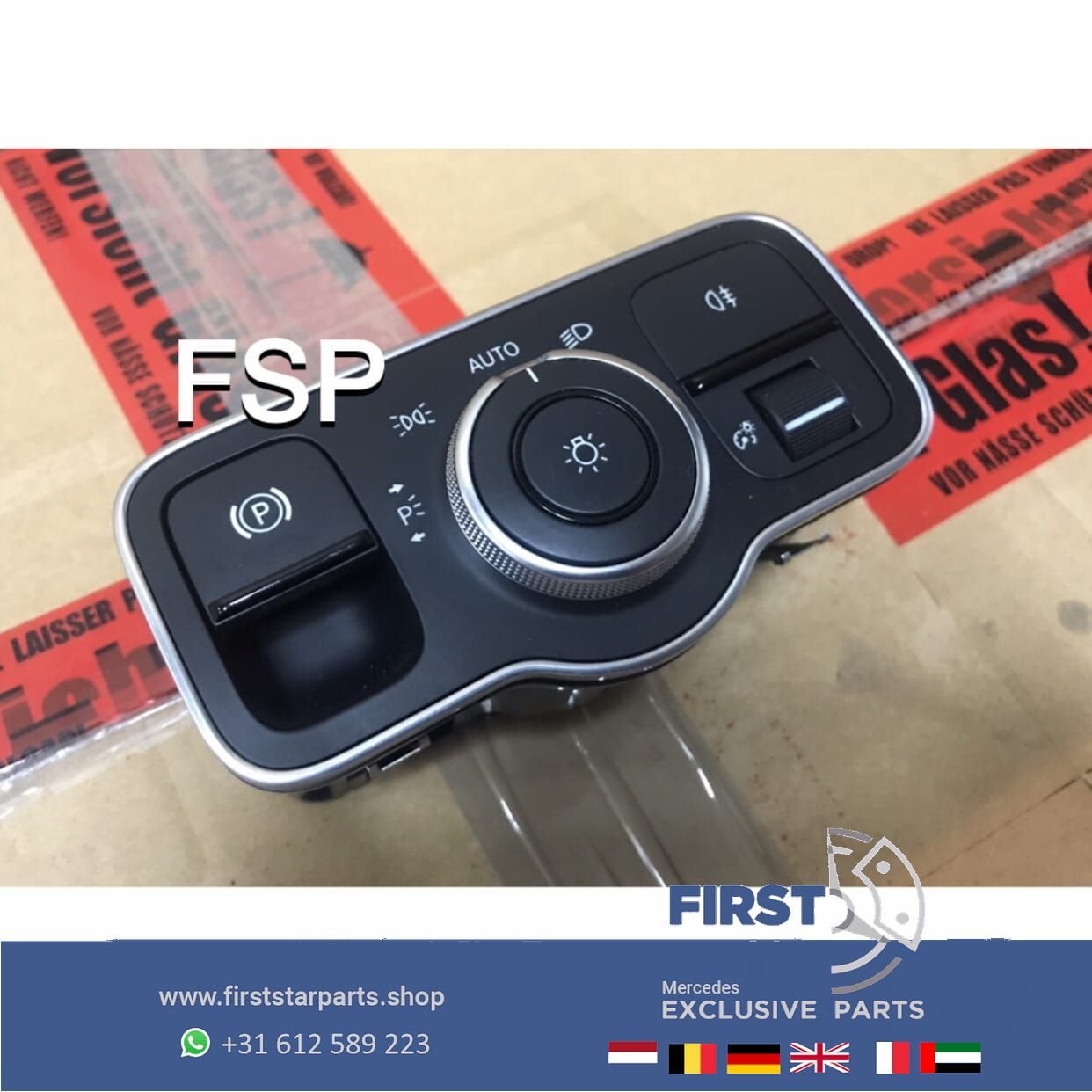 W177 LICHTSCHAKELAAR + PARKEER REM Mercedes A Klasse 2018-20, Gebruikt, -, Ophalen of Verzenden, -